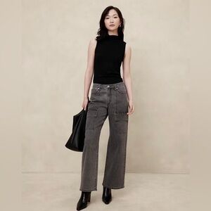 NWT Navy Blue Soft Luxe Turtleneck